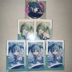 プロセカ 初音ミク 缶バッジ グリ缶 50C エピカ 26B