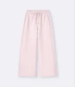 【即日発送】GU パフスウェットバギーパンツ ベビーピンク Sサイズ