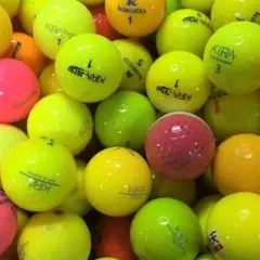 【81】キャスコ 色々 フルカラーボール 50個 ロストボール B