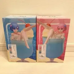 【最安値】リゼロ　ラムレム　クリームソーダ