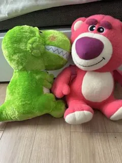 ロッツォとレックスのぬいぐるみセット