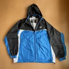バドミントン ウォームアップジャケット フード付き