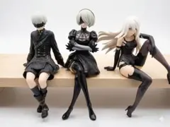 NieR:Automata ちょこのせフィギュア 3体セット 箱無し