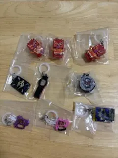仮面ライダーめじるしアクセサリー9点