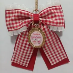 マイメロディ リボンチャーム くじ