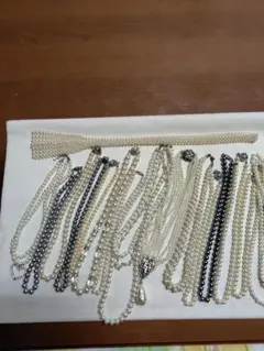 まとめ売りパールネックレスセット　ロング