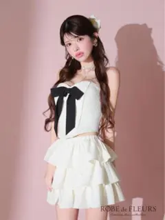 完売品 ROBE de FLEURS ドット キャバドレス fm3599 - メルカリ