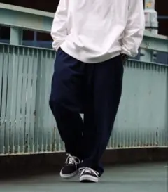Right-on BACK NAMBER バルーンデニム ネイビー　Mのサムネイル