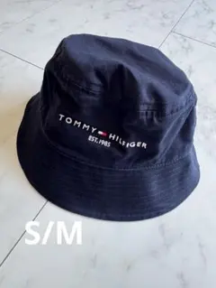 ★美品★ トミーヒルフィガー　ネイビー　帽子　ハット　KIDS S -Mのサムネイル
