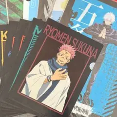 呪術廻戦　クリアファイル　五条悟　狗巻棘　伏黒恵　七海　A4　A5　まとめ売り
