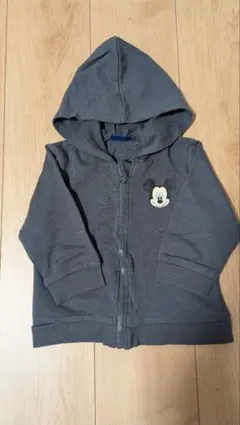 Disney ミッキーマウス フード付きトレーナー 80