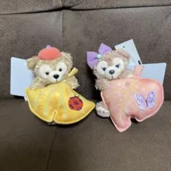 シェリーメイ ダッフィー　ィッシングウィンズ　ぬいぐるみチャーム　2点セット