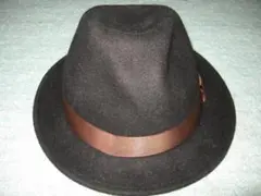 ビームス・FEDORA(フェドーラ)ハット・５７センチ・美品