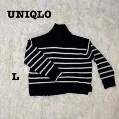 uniqlo スフレヤーン ボーダー