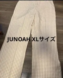 JUNOAH チェックパンツ XLサイズ 美品のサムネイル