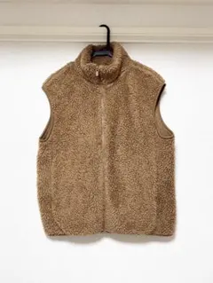 UNIQLO ファーリーフリースベスト Mサイズ ☆ディズニーコーデにも☆