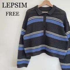 LEPSIM 7ゲージラガー長袖メッシュのサムネイル