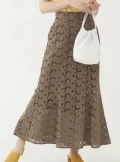 【美品】トルコレース マーメイド スカート