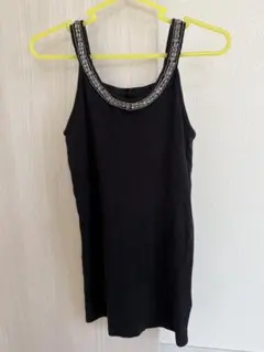 タンクトップ　ビジュー付キャミソール　JEANASIS ジーナシス