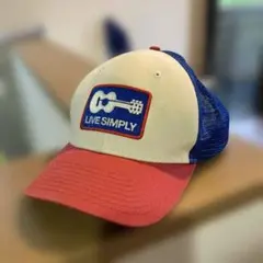 月始め特価❗️パタゴニア　LIVE SIMPLY ロークラウン　トラッカーハット