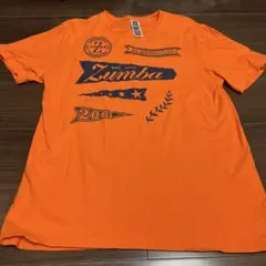 値下げ中。Zumba オレンジ Tシャツ 正規品