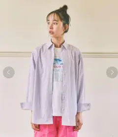 スピックアンドスパン　Igeta×S 袖くしゅいげシャツのサムネイル