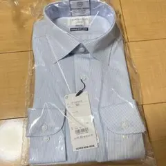 【タグ付き未開封】ORIHICA スーパーノンアイロン ストライプ ワイシャツ