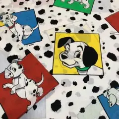 101匹わんちゃん カーテン ワン ヴィンテージ ビンテージ アメトイ シーツ