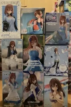 五等分の花嫁 中野三玖 プライズフィギュア 9体セット