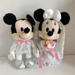 ミッキー・ミニー ウェディングぬいぐるみセット