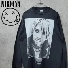 GILDAN ロンT カートコバーン ブルースウェバー風 Nirvana - メルカリ