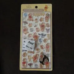 S*】様 ボンボンドロップシール くまのプーさん 国内正規品