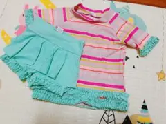 Ruffle Butts ベビー水着セット 18-24ヶ月 フリル付き