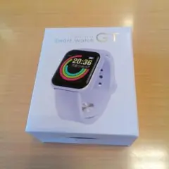 Smart Watch GT スマートウォッチ パープル 1点【新品】