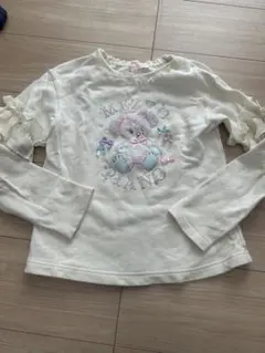 【専用】メゾピアノ 140 レインボーくま 薄手トレーナー