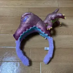 USJ ジュラシックパーク 恐竜カチューシャ　ピンク