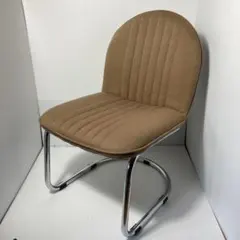 ヴィンテージ　カンチレバーチェア　ブラウン　椅子　ダイニングチェア