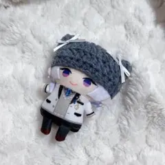 ♦111♦ 猫耳 にじぱぺっと 帽子 ぬい服 かぎ針 ハンドメイド