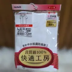 GUNZE 抗菌防臭加工 肌着 Lサイズ