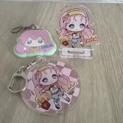 巡音ルカ アクリルスタンド キーホルダー 3点セットのサムネイル