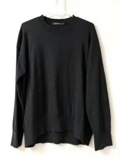 AMERICAN HOLIC ニット M ブラック 長袖 シンプル