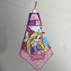 【新品】ディズニー プリンセス ループ付きタオル
