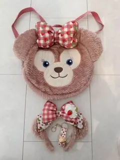 シェリーメイハートフェルトストロベリーギフトカチューシャホルダーリュックセット