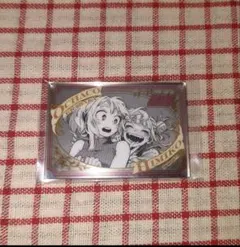 ヒロアカ 原画展 パブミラー風アクリルステッカー 麗日お茶子 トガヒミコ