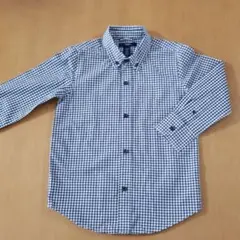 美品‼️GapKids(ギャップキッズ)　ギンガムチェック長袖シャツ　110㎝