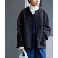 ノーカラージャケット