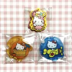 ハローキティ 50周年 アクリルスタンドキーホルダー ぷっくりラバマスグミ4