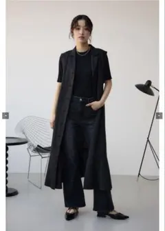 AZUL by moussy オープンカラージレワンピース アズールバイマウジーのサムネイル