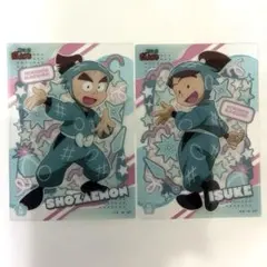 忍たま乱太郎 クリアカードコレクションガム 2 黒木庄左ヱ門 二郭伊助 同室