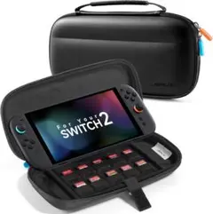 JSAUXスリムキャリングケースNintendoSwitch2 10枚カード収納